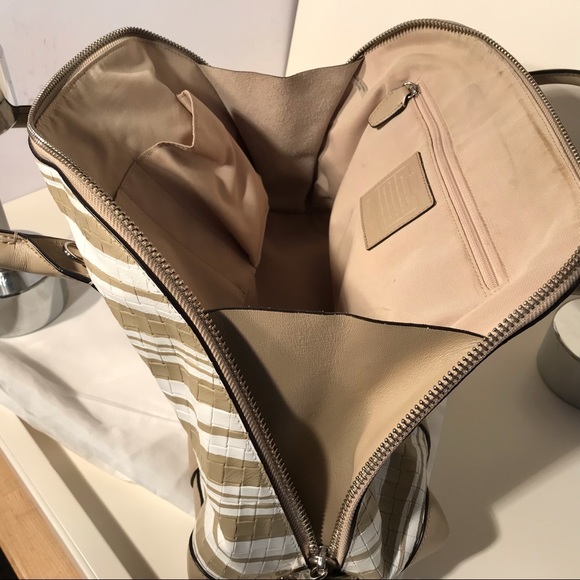 Coach Woven LeatherPreston Convertible Satchel Bag (Rare) - Picture 6 of 10